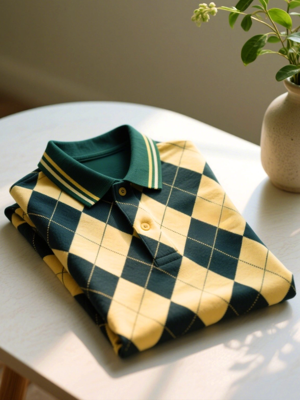 Camisa polo ejecutivo casual Button de manga corta para hombre