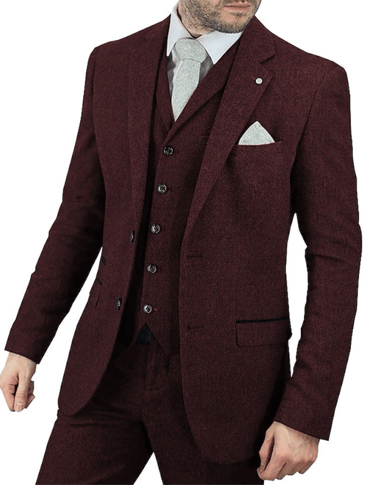 Pantalón casual suit two piece para hombre