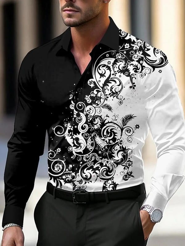 Light de lujo ejecutivo a rayas Princamiseta para hombre