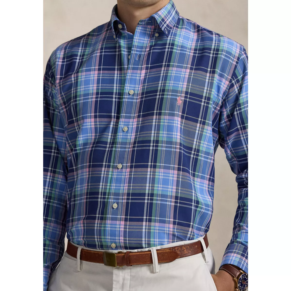Big & Tall Performance Oxford Shirt - 3