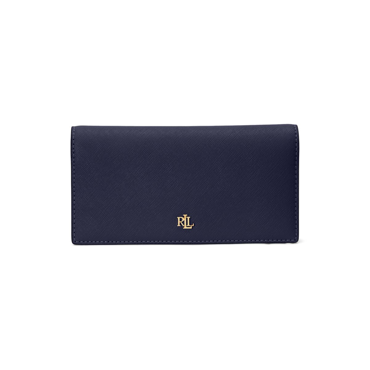 Crosshatch Leather Slim Wallet - 3