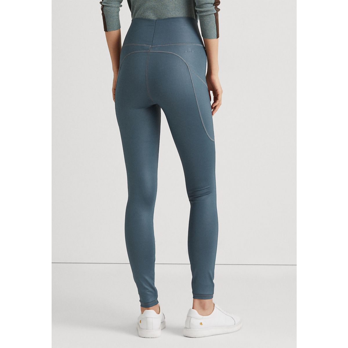 Coated Jersey Leggings - 2