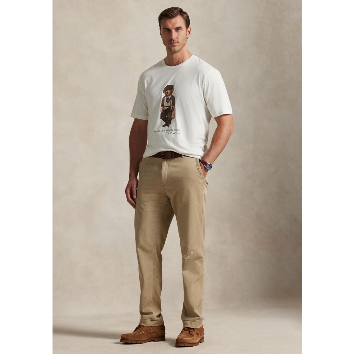Big & Tall Polo Bear Jersey T-Shirt - 5