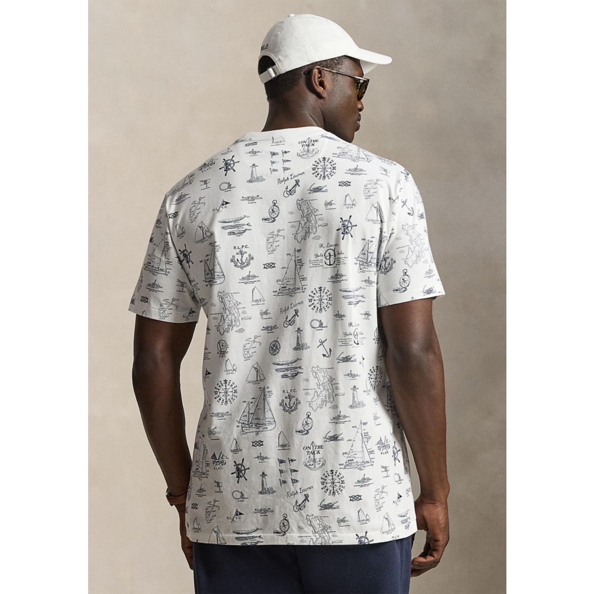 Big & Tall Nautical-Print Jersey T-Shirt - 2