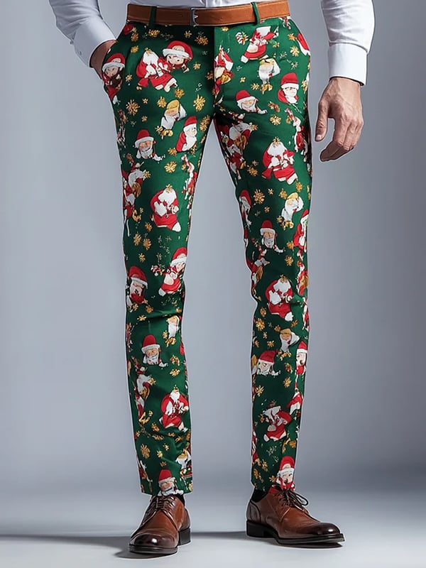 Pantalón de lujo Christmas casual para hombre