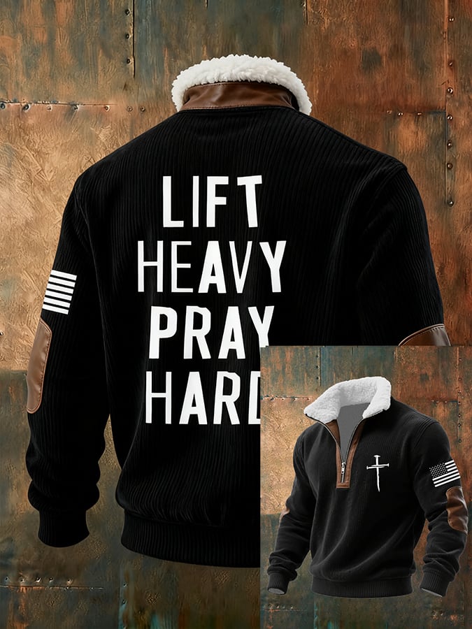 Sudadera Faith texturizado para hombre