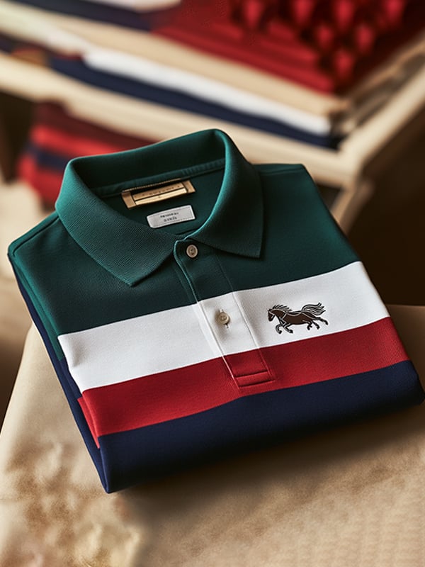 Camisa polo ejecutivo casual Button de manga corta para hombre