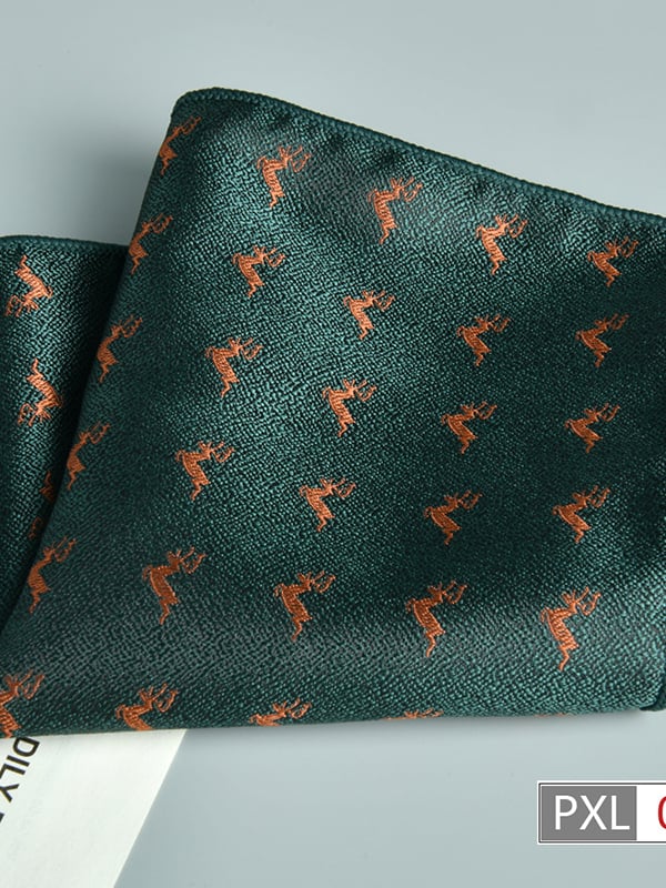 Vintage Wedding Gentleman Suit Handkerchief bolsillo Square para hombre