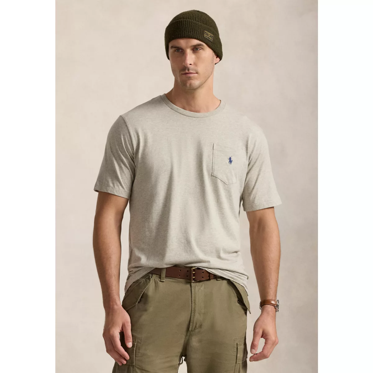 Big & Tall Classic-Fit Pocket Crewneck T-Shirt - 5