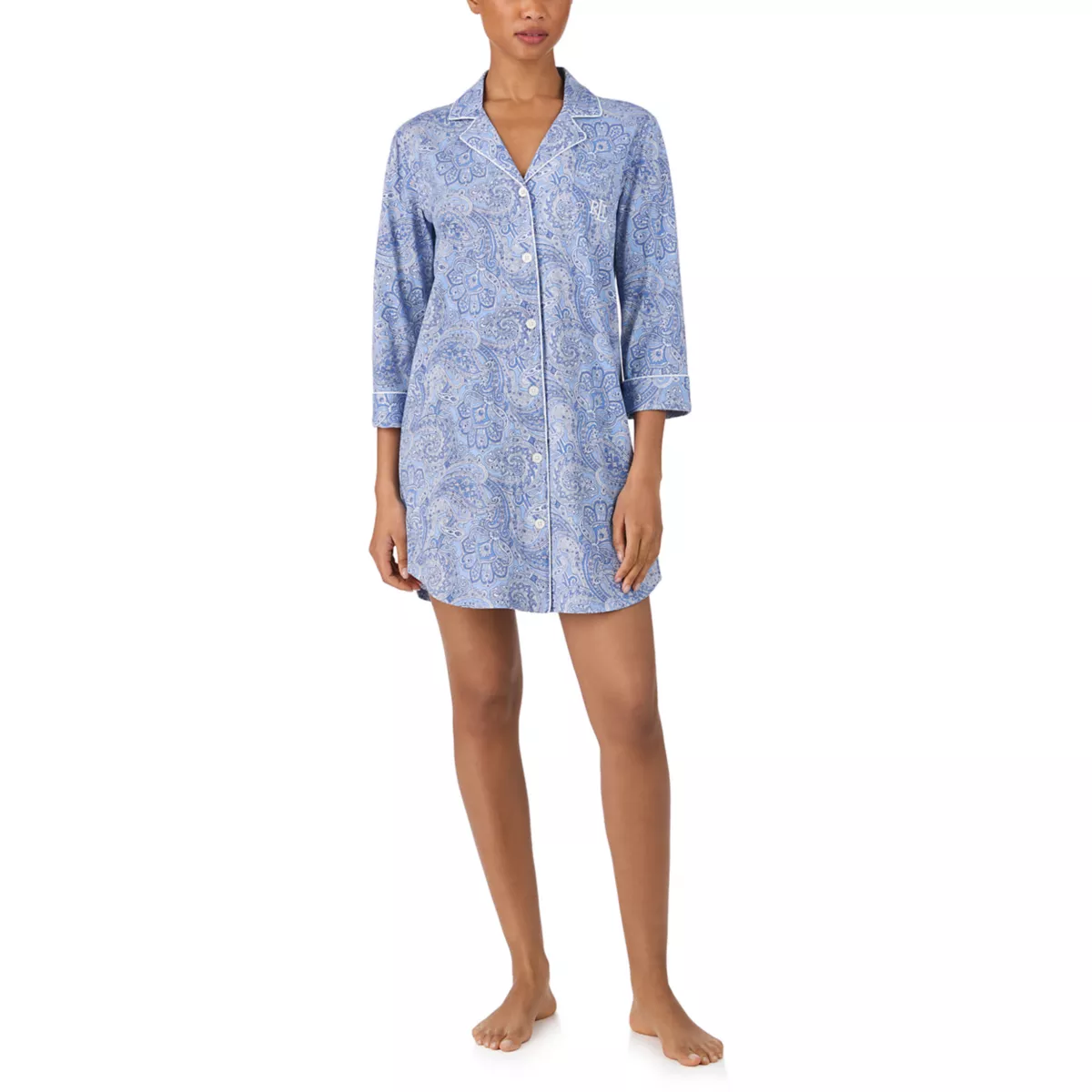 Cotton Knit Sleepshirt - 2