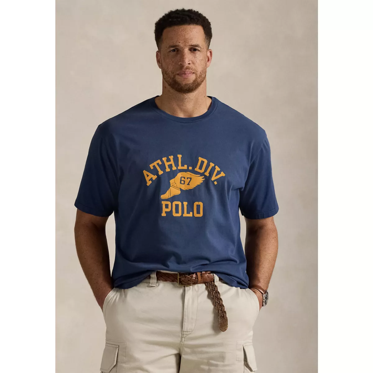 Big & Tall Jersey Graphic T-Shirt - 5