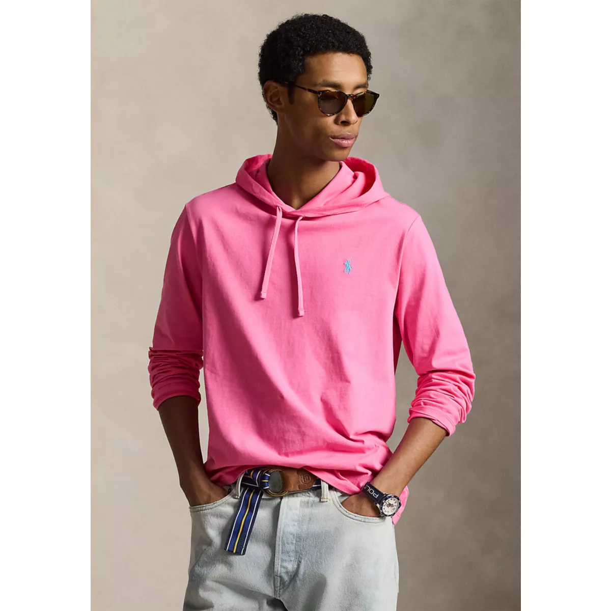 Jersey Hooded T-Shirt - 1