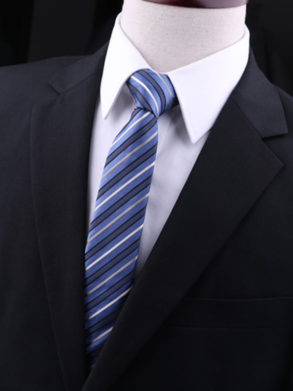 Camisa retro Gentleman Wedding Busines Tie para hombre