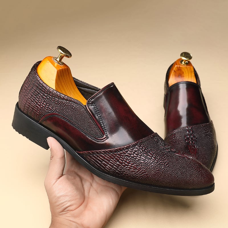 Zapatos clásicoal formal Style casual cuero Dress para hombre