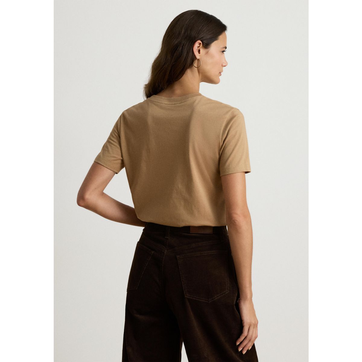 Embroidered-Crest Cotton Jersey Tee - 2