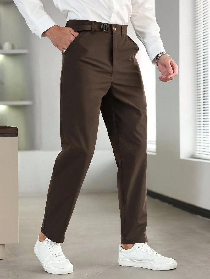 New ejecutivo Style Trousers para hombre