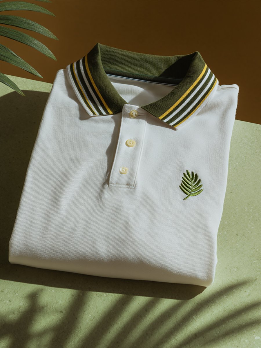 Camisa polo ejecutivo casual Button de manga corta para hombre