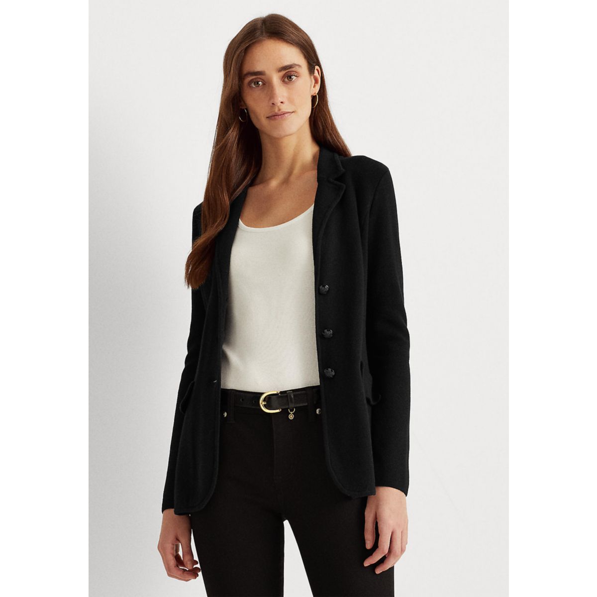 Sweater Knit Blazer - 6
