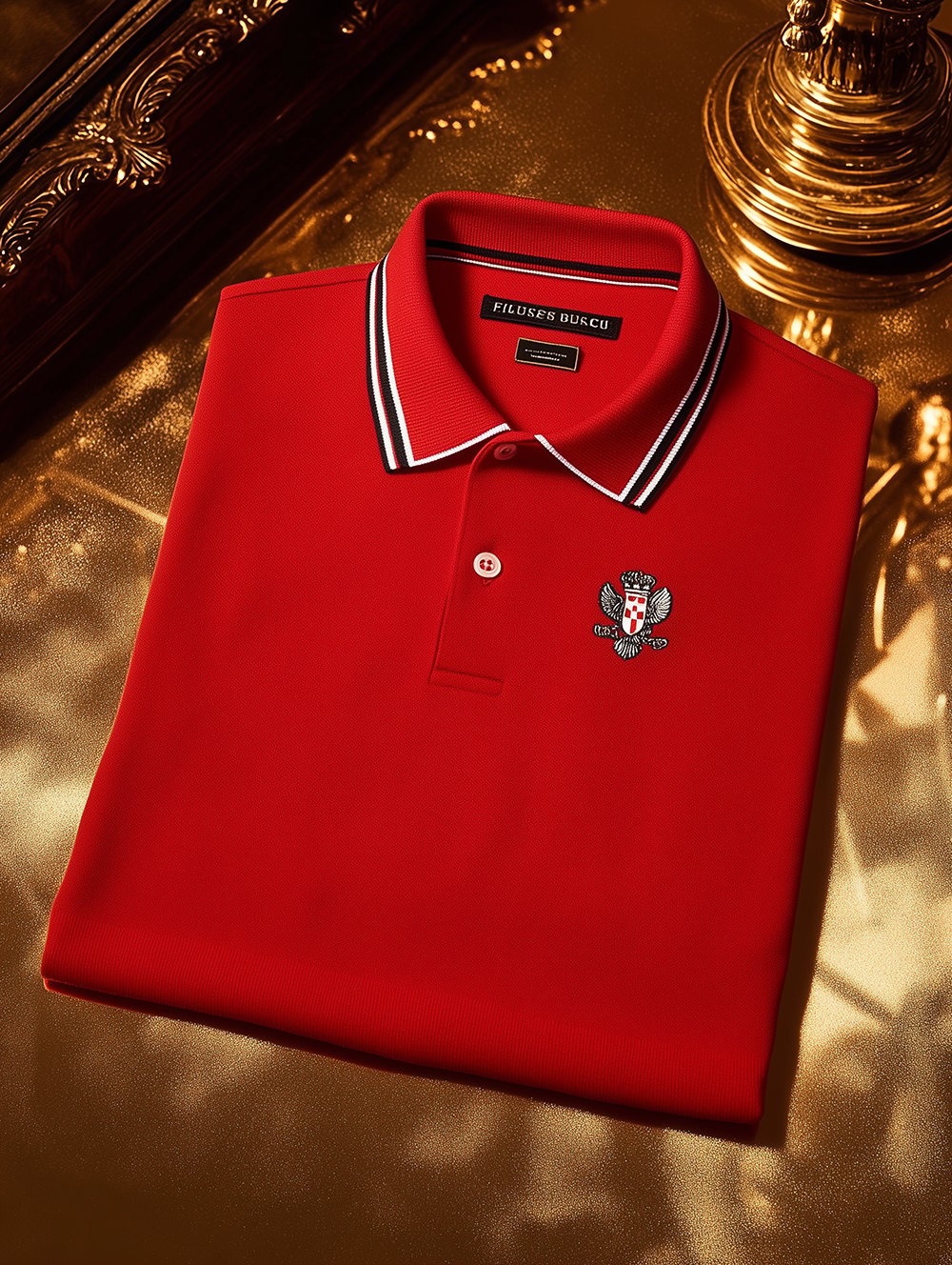 Camisa polo ejecutivo casual Button de manga corta para hombre