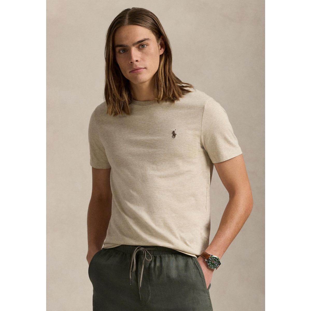 Classic Fit Jersey Crewneck T-Shirt - 5