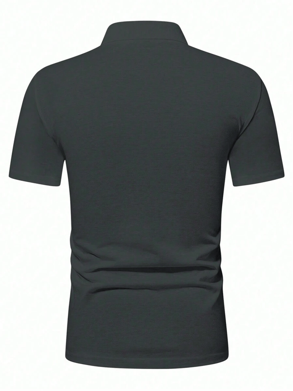 Camisa casual ejecutivo de moda polos para hombre