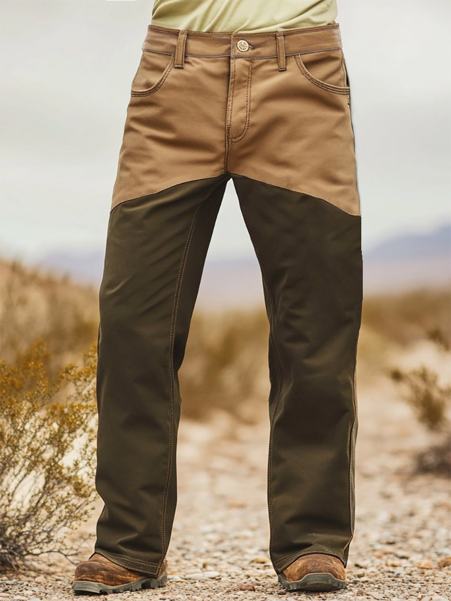 Vintage Multi-bolsillo Overalls para hombre