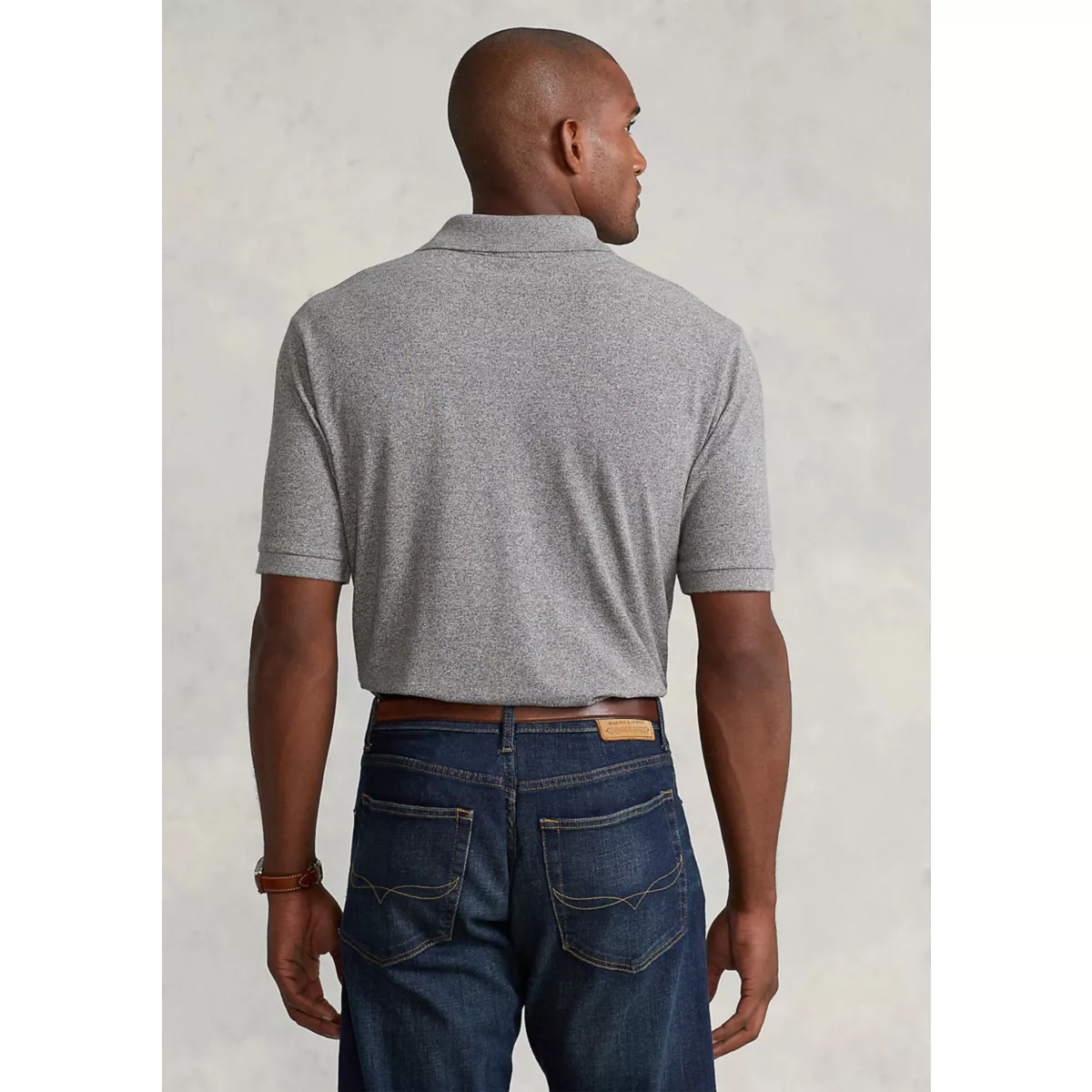 Big & Tall Classic Fit Mesh Polo Shirt - 10