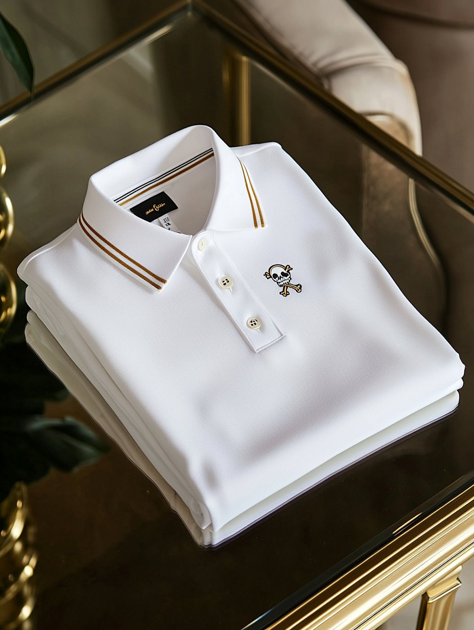 Camisa polo ejecutivo casual Button de manga corta para hombre