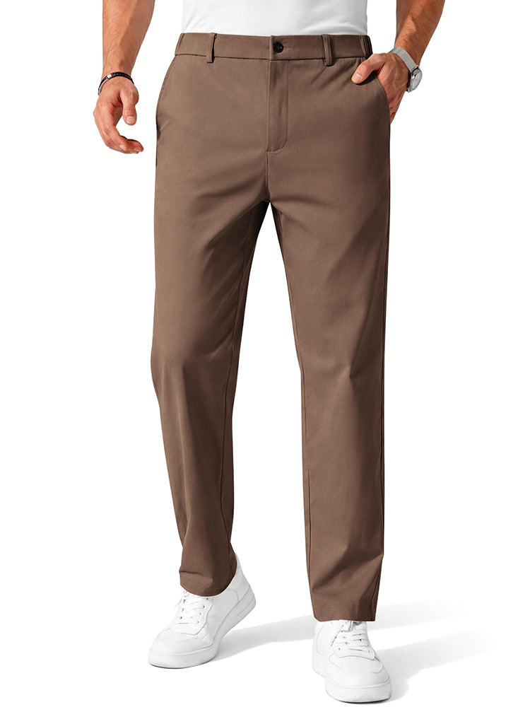 Pantalón ejecutivo casual elástico Chino