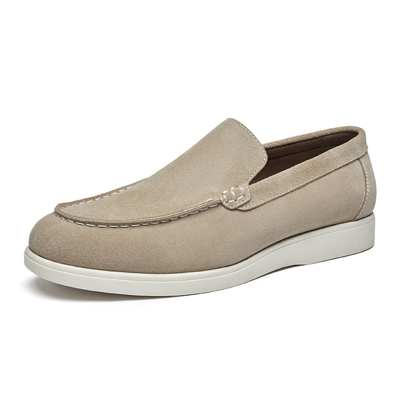Mocasines British Style Suede Leather Nubuck para hombre
