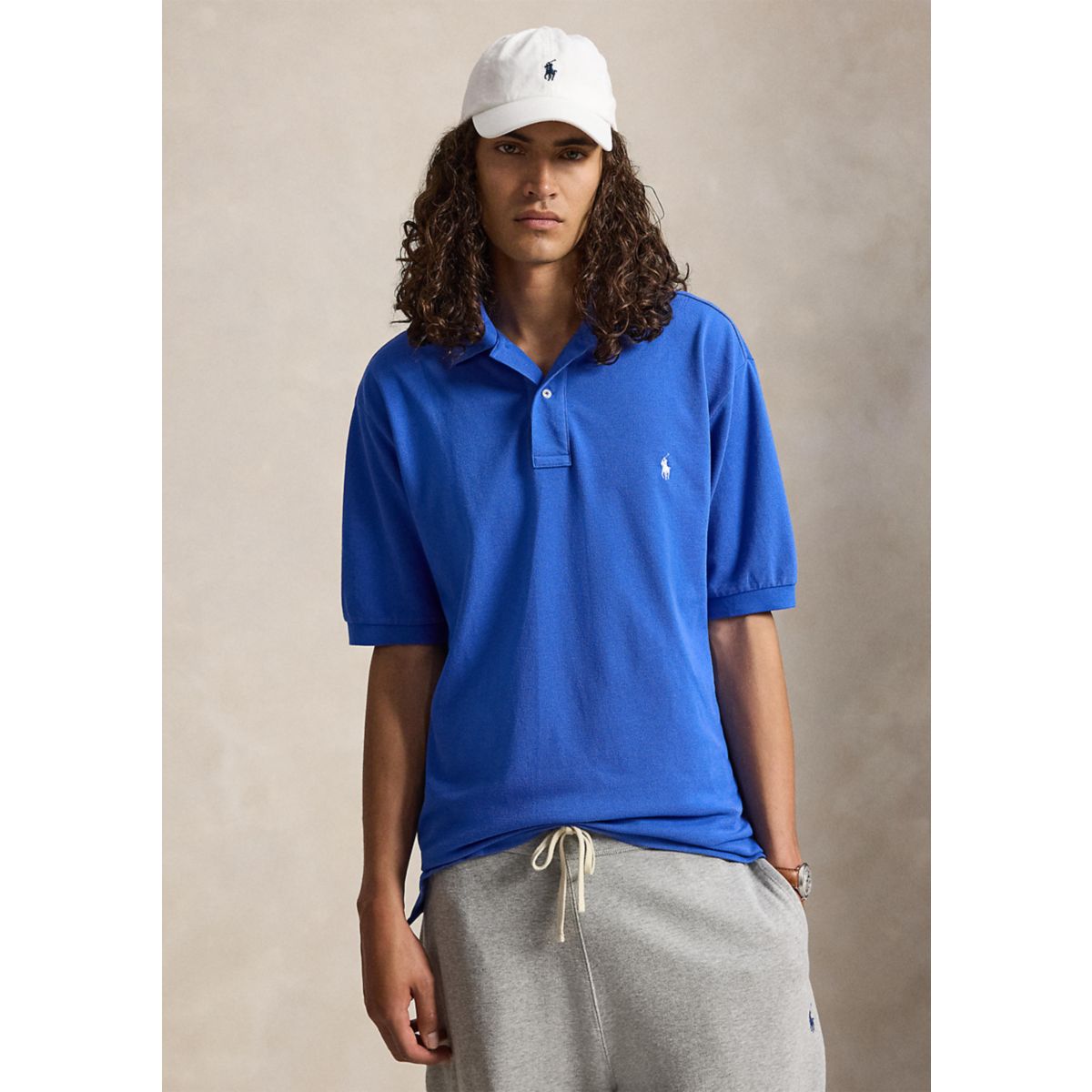 Big & Tall Classic Fit Mesh Polo Shirt - 8
