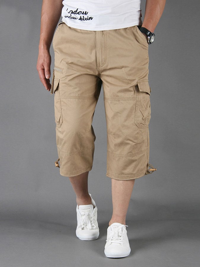 Pantalón casual para trabajowear Cropped para hombre