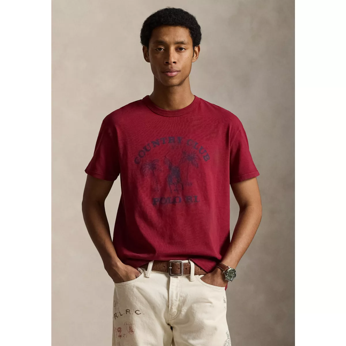 Classic Fit Jersey Graphic T-Shirt - 1