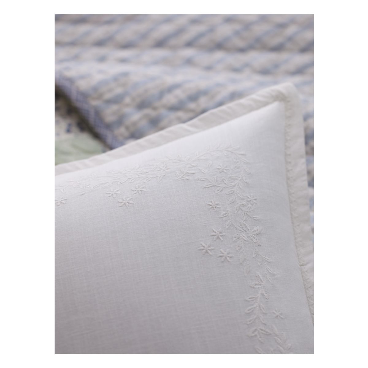 Somersby Embroidered Throw Pillow - 2
