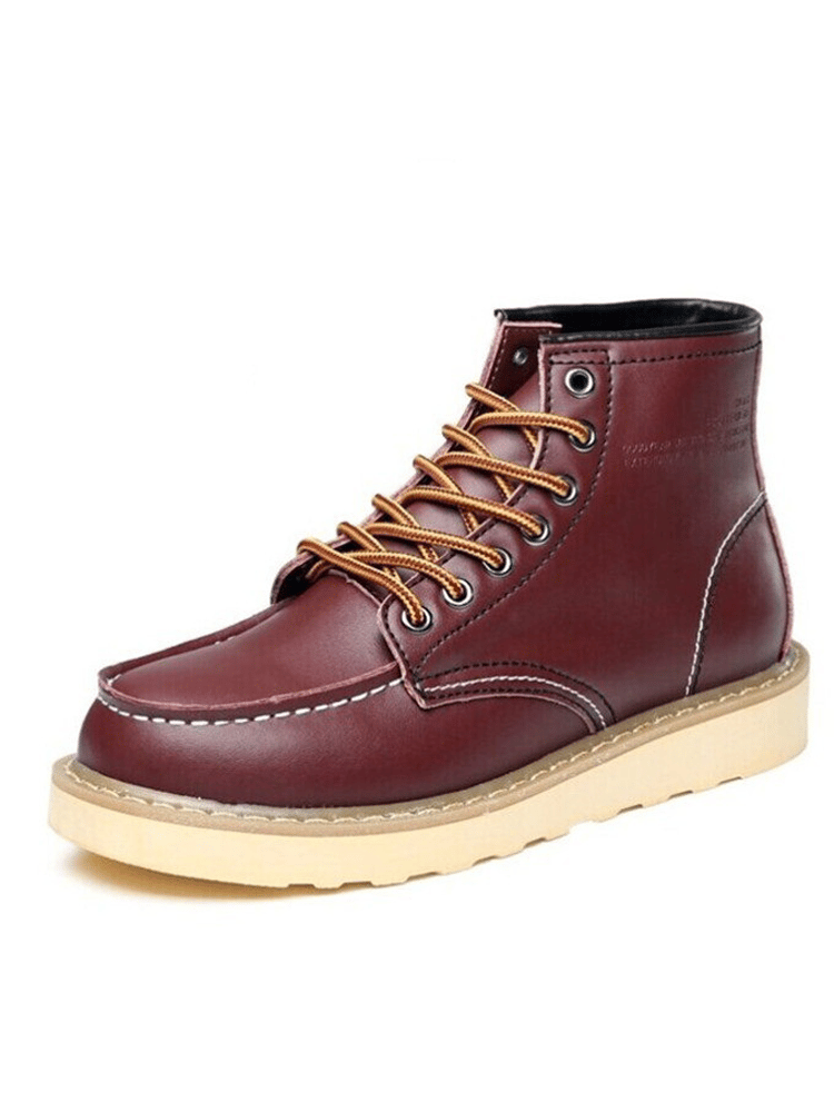 Botas vintage para exterior cuero Martin