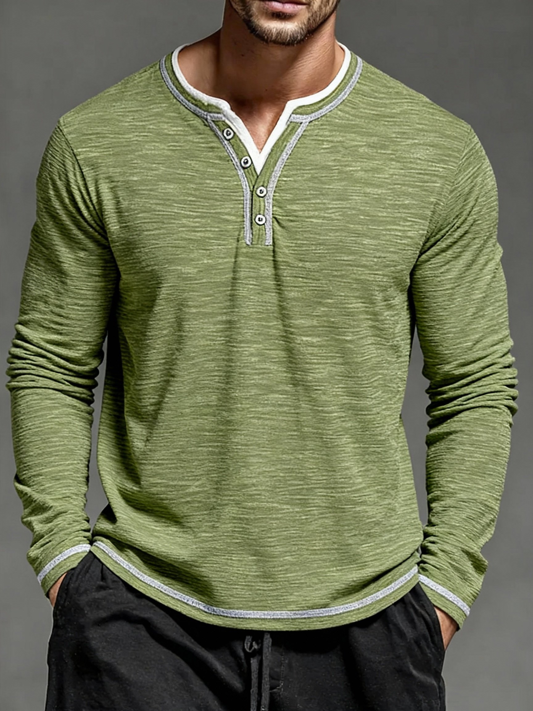 Camiseta vintage-Style Basic Patchpara trabajo para hombre