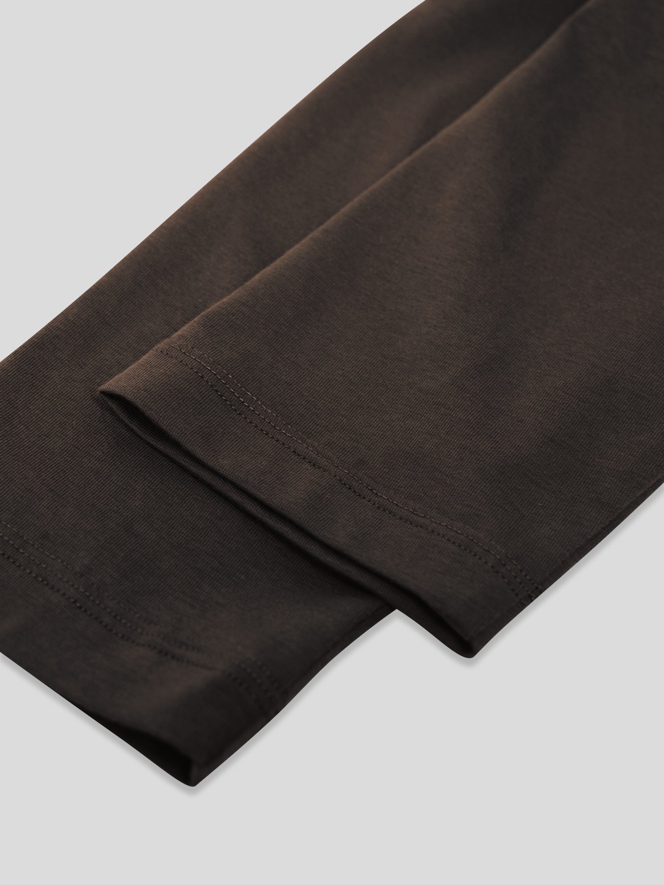 StaySmooth de manga larga Curve Hem Tee: de corte entallado