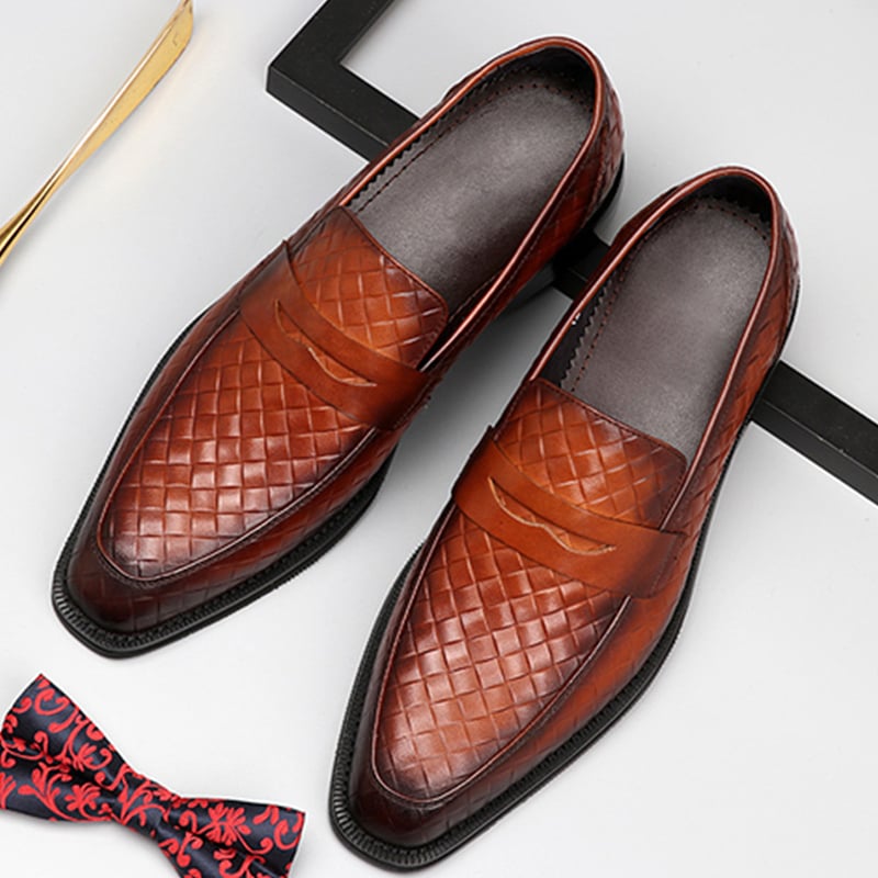 para hombre casual Pointed Toe ejecutivo zapatos