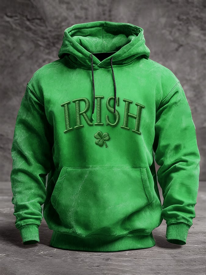 Sudadera casual St. Patrick's Day para hombre