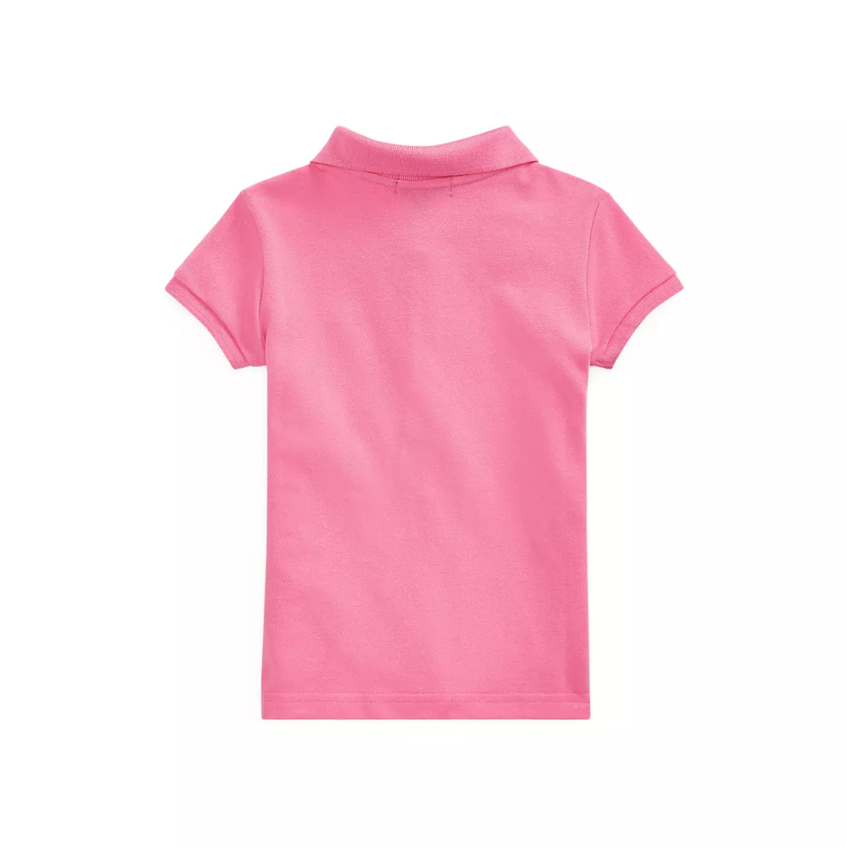 Girls 2-6x Stretch Cotton Mesh Polo Shirt - 2