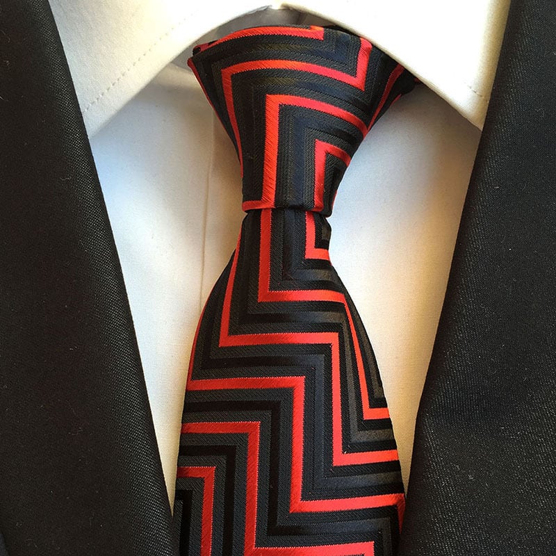 Camisa retro Gentleman Wedding Busines Tie para hombre