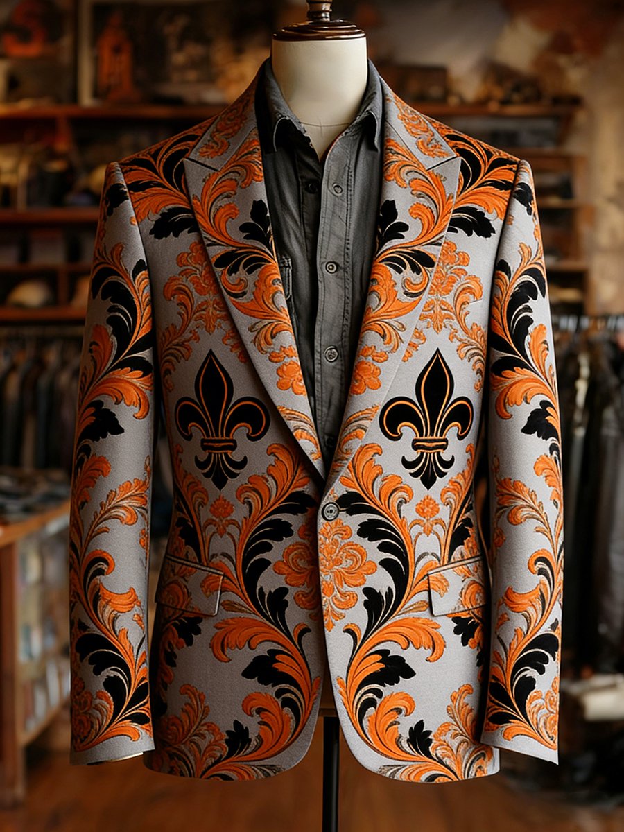 Chaqueta retro ejecutivo Carnival diseño Suit para hombre