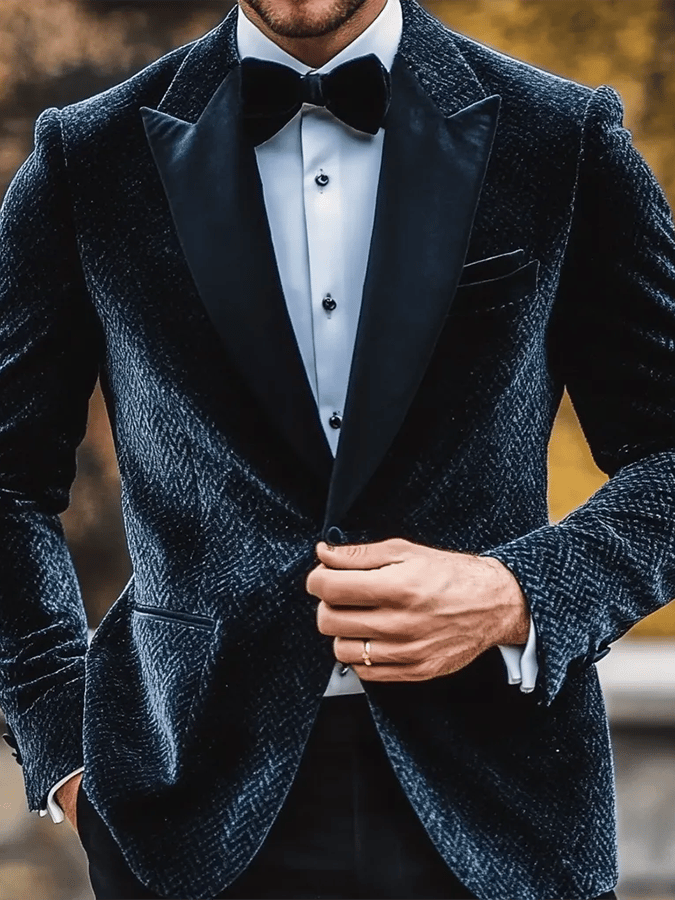 Saco ejecutivo de moda Single Breasted para hombre