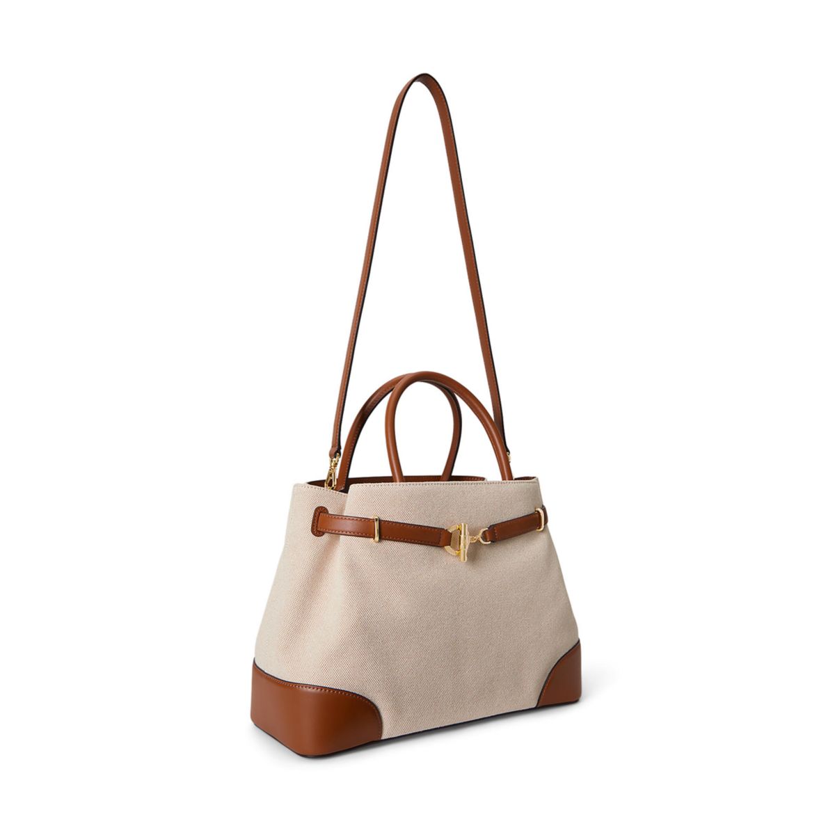 Cross-Dyed Canvas Large Blaike Satchel - 6