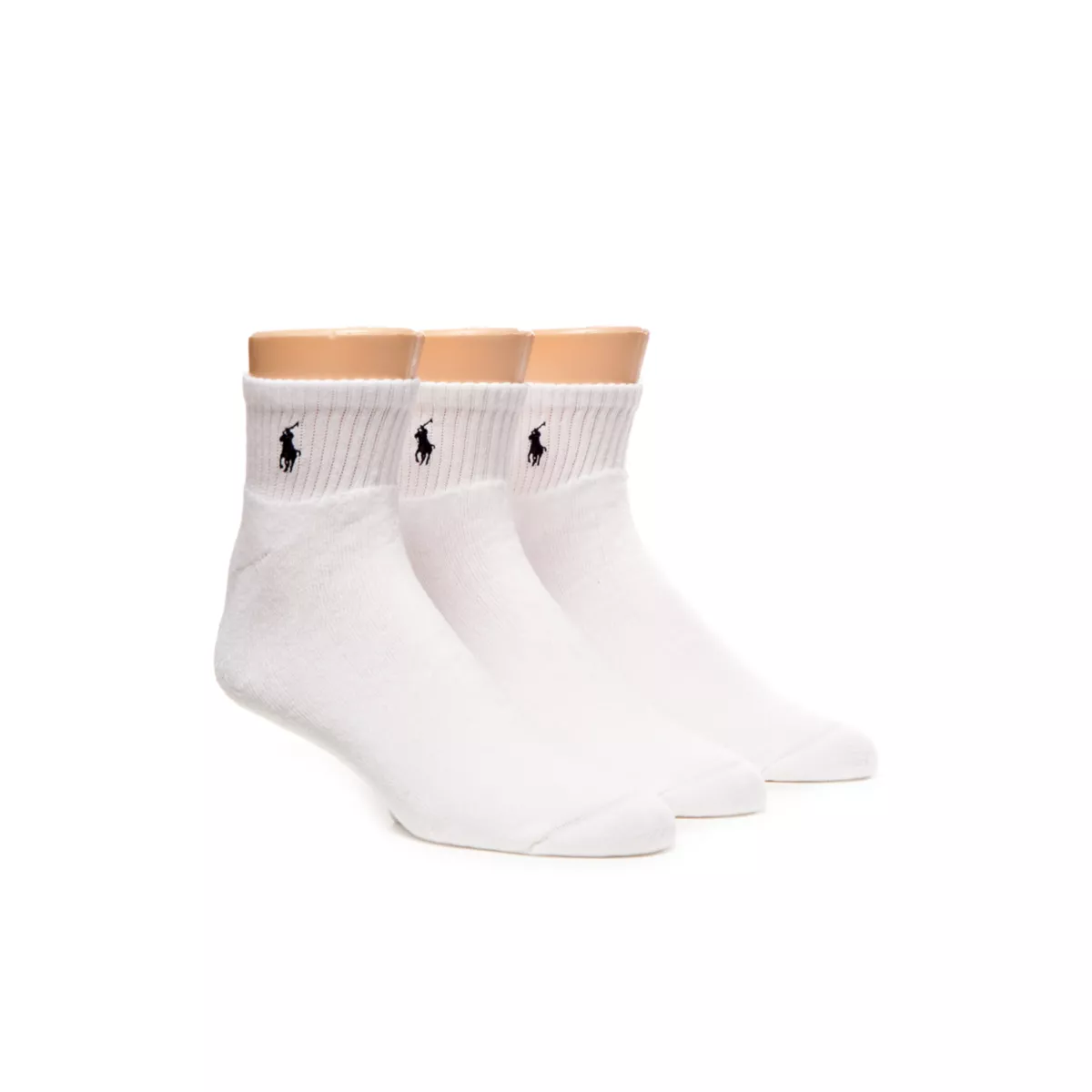 Big & Tall 3-Pack Athletic Crew Socks - 3