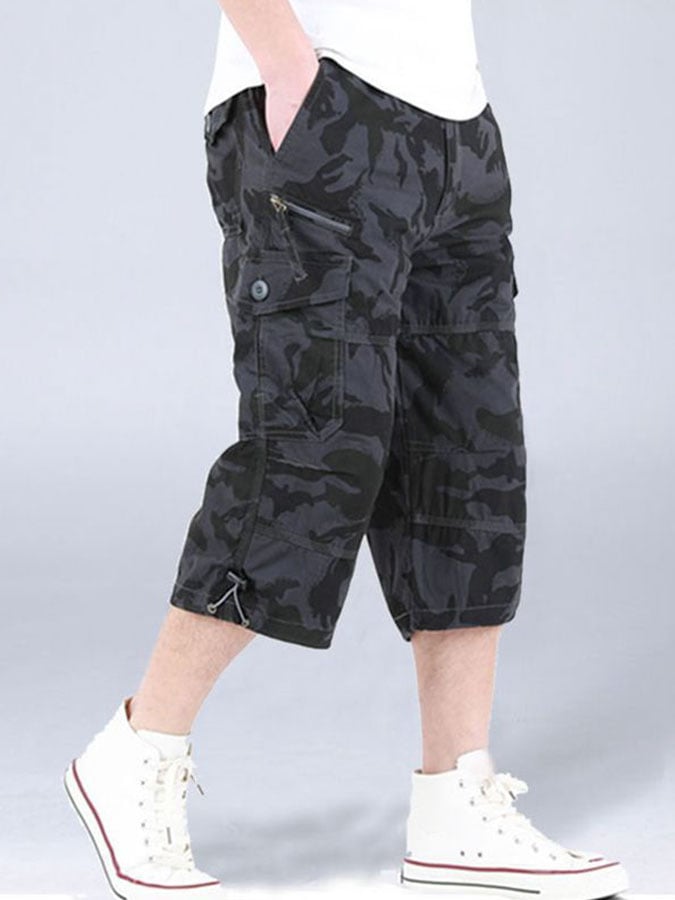 Pantalón casual para trabajowear Cropped para hombre