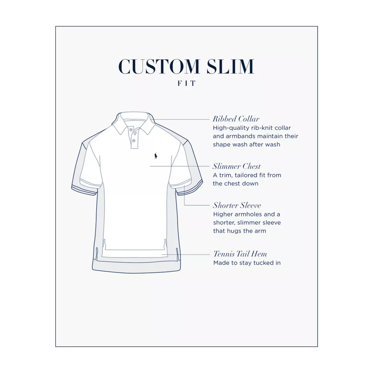 Custom Slim Fit Mesh Polo - 5