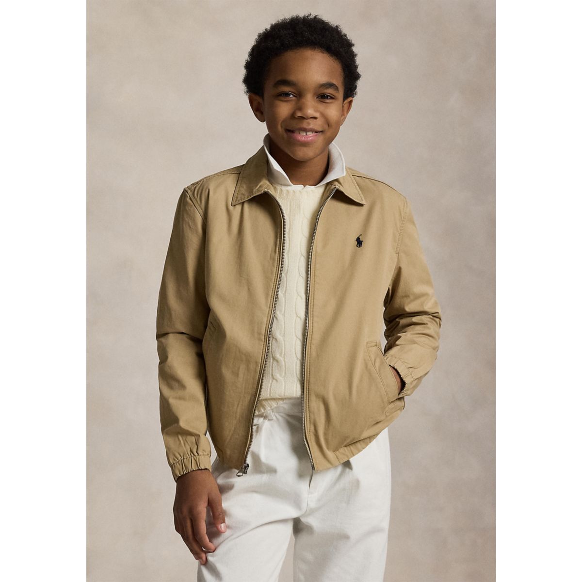 Boys 8-20 The Bayport Cotton Poplin Jacket - 1