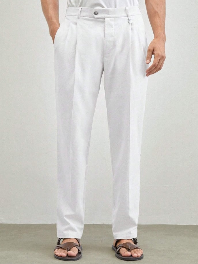 New ejecutivo Style Trousers para hombre