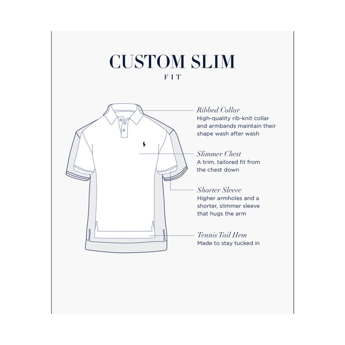Custom Slim Fit Mesh Polo - 5